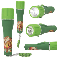 DEPESCHE DINO World Taschenlampe mit Timer 2fach sortiert