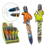 DEPESCHE DINO World Kugelschreiber mit 6 Farben...
