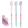 DEPESCHE Ylvi Gelstift Einhorn Topper rosa/blau/lila 3fach sortiert