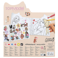 DEPESCHE TOPModel Malbuch KITTY and DOGGY Kitty