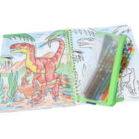 DEPESCHE DINO World Malbuch mit Buntstiften