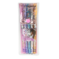 DEPESCHE Miss Melody Gelroller Glitter 5 Stück
