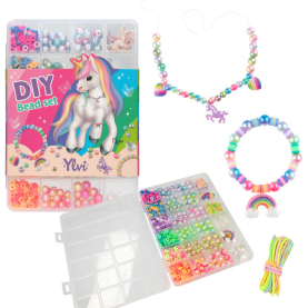 DEPESCHE Ylvi Perlen-Set Rainbow DIY