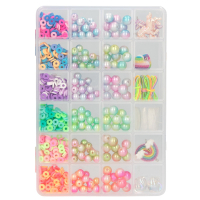 DEPESCHE Ylvi Perlen-Set Rainbow DIY