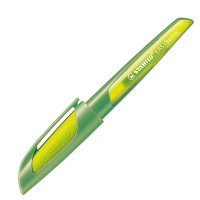 Grüner Schulfüller EasyBuddy mit Limette-Muster...