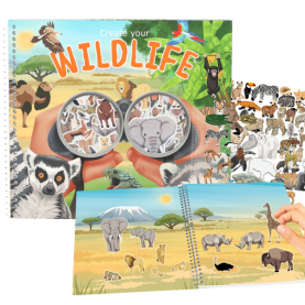 DEPESCHE Stickerbuch Create Your Wild Life