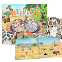 DEPESCHE Stickerbuch Create Your Wild Life