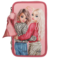 DEPESCHE TOPModel Federtasche 3fach Leoheart