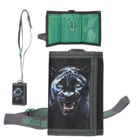 DEPESCHE Portemonnaie Adventure World Panther mit Lanyard