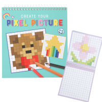 DEPESCHE Malbuch Create your Pixel Picture