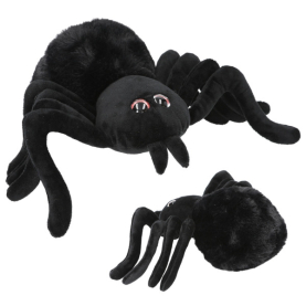 DEPESCHE Plüsch Spinne Adventure World schwarz 20cm
