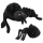DEPESCHE Plüsch Spinne Adventure World schwarz 20cm