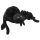 DEPESCHE Plüsch Spinne Adventure World schwarz 20cm