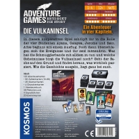 Spannendes Brettspiel Kosmos Adventure Games: Die Vulkaninsel mit packendem Abenteuer für die ganze Familie.