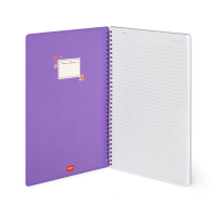 Liniertes Notizbuch -Maxi - Spiralbindung - A4-Format -...