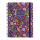Liniertes Notizbuch -Maxi - Spiralbindung - A4-Format - Flower