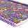 Liniertes Notizbuch -Maxi - Spiralbindung - A4-Format - Flower