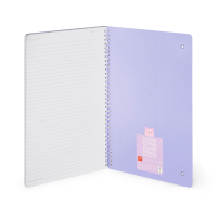 Liniertes Notizbuch -Maxi - Spiralbindung - A4-Format - Teddy Bear