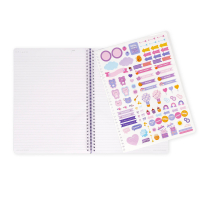 Liniertes Notizbuch -Maxi - Spiralbindung - A4-Format - Teddy Bear