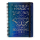 Liniertes Notizbuch -Maxi - Spiralbindung - A4-Format - Moth