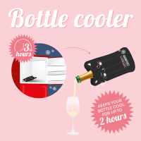 Kühlband für Flaschen - Bottle Cooler - Kitty