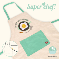 Küchenschürze - Super Chef - Egg