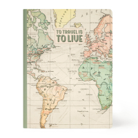 Liniertes Notizbuch - Large - B5-Format - Travel