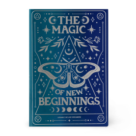 Liniertes Notizbuch - Large - B5-Format - Moth