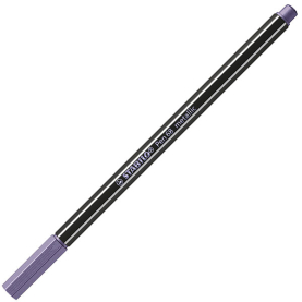 Violetter Filzstift Pen 68 Metallic mit deckender Tinte und stabiler Spitze.
