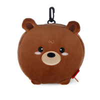 Reisekissen mit Schlafmaske - Teddy Bear