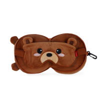 Reisekissen mit Schlafmaske - Teddy Bear