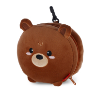 Reisekissen mit Schlafmaske - Teddy Bear