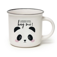 Porzellantasse - Cup-Puccino - Panda