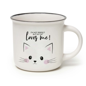Porzellantasse - Cup-Puccino - Kitty
