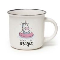 Porzellantasse - Cup-Puccino - Unicorn