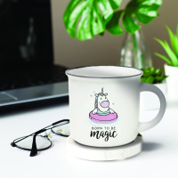 Porzellantasse - Cup-Puccino - Unicorn