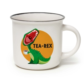 Porzellantasse - Cup-Puccino - Dino