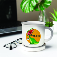 Porzellantasse - Cup-Puccino - Dino