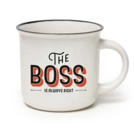 Porzellantasse - Cup-Puccino - Boss