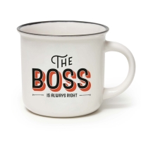 Porzellantasse - Cup-Puccino - Boss