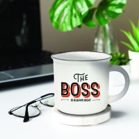 Porzellantasse - Cup-Puccino - Boss