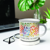 Porzellantasse - Cup-Puccino - After Rain