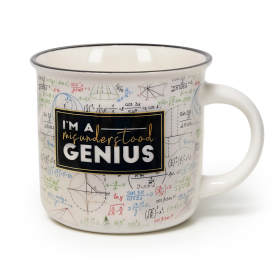 Porzellantasse - Cup-Puccino - Genius
