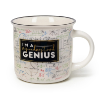 Porzellantasse - Cup-Puccino - Genius