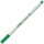 Smaragdgrüner Filzstift Pen 68 Brush mit Pinselspitze und intensiver Farbabgabe.