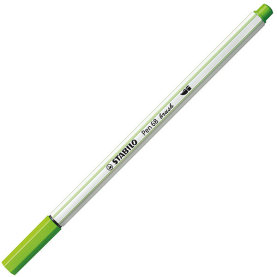 Filzstift Pen 68 Brush in Laubgrün für kreatives Malen und Schreiben.