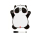 Magnettafel - Something To Remember - Panda