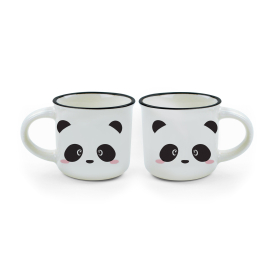 2 Espressotassen - Espresso For Two - Panda
