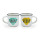 2 Espressotassen - Espresso For Two - Super Mummy And Super Daddy
