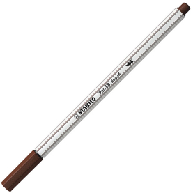 Brauner Filzstift Pen 68 Brush aus hochwertigem Material.